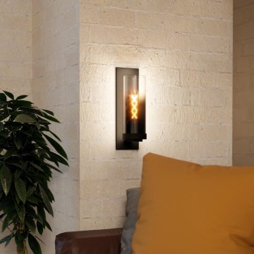 Eglo - Wandlamp 1xE27/40W/230V zwart