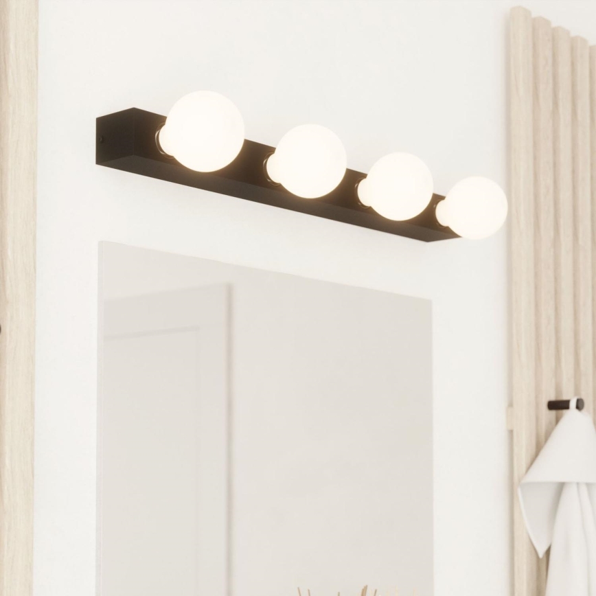 Eglo - Wandlamp 4xE27/40W/230V zwart