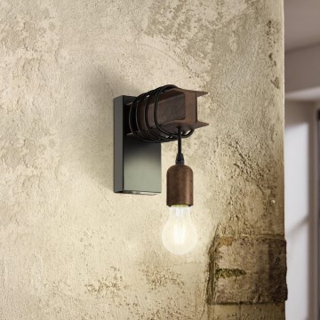 Eglo - Wandlamp TOWNSHEND 1x E27 / 10W / 230V
