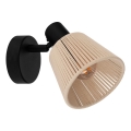 Eglo - Wandspot 1xE14/40W/230V beige/zwart