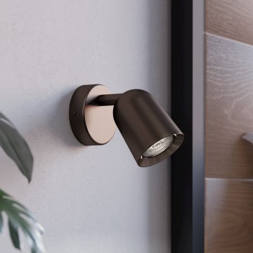 Eglo - Wandspot 1xGU10/5W/230V bronskleurig