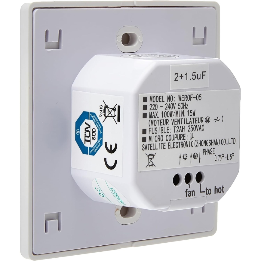 Eglo - Wandventilatorcontroller 100W/230V