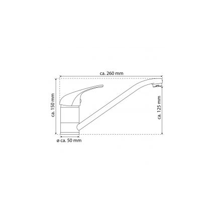 Eisl NI182CR - Keukenkraan GRANDE VITA CLASSIC glanzend chroom