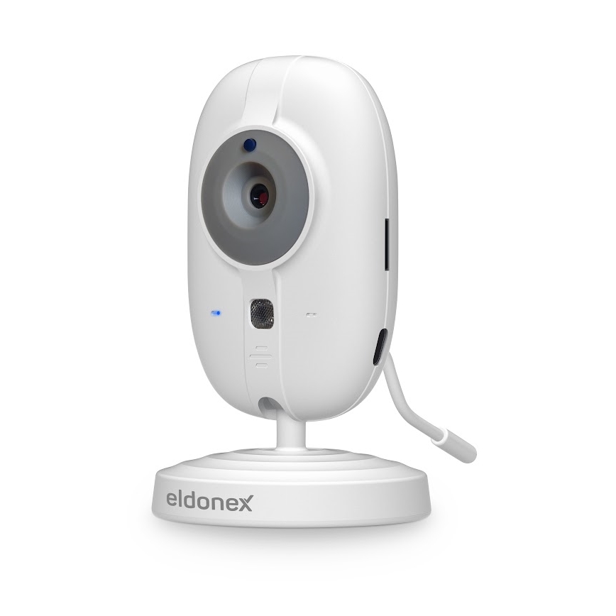 ELDONEX EBM-1010-WH - Babyfoon met monitor 5V/2000 mAh