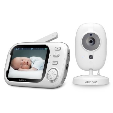 ELDONEX EBM-1010-WH - Babyphone caméra 5V/2000 mAh
