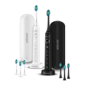 ELDONEX ETB-1010-BW - SET van 2 sonische tandenborstels SonicPro DuoPack IPX7 zwart + wit