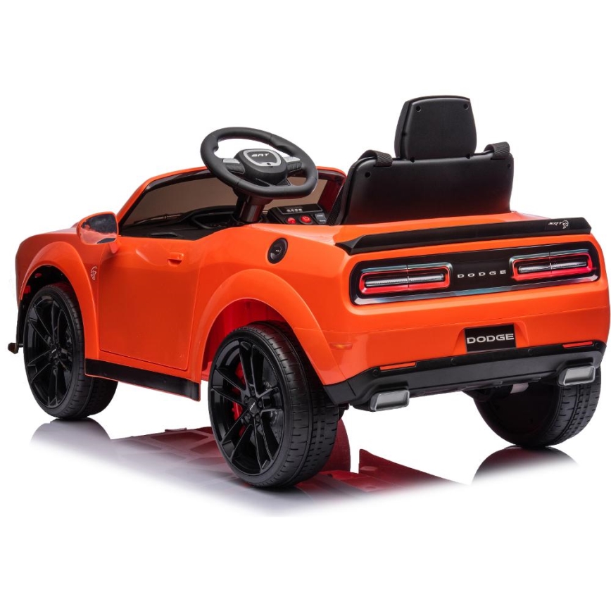 Elektrische auto Dodge Challenger 50W/4500 mAh oranje