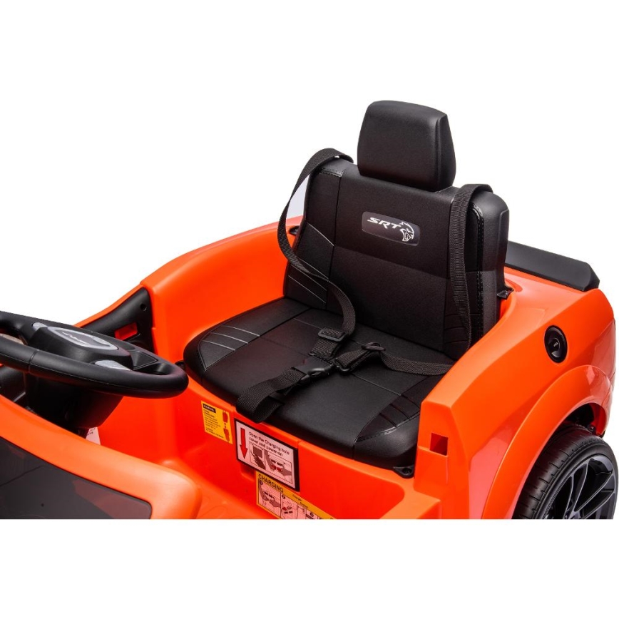 Elektrische auto Dodge Challenger 50W/4500 mAh oranje