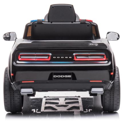 Elektrische auto Dodge Challenger Politieauto 50W/4500 mAh  zwart/wit