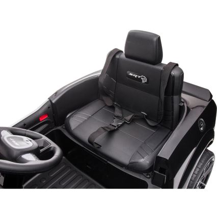 Elektrische auto Dodge Challenger Politieauto 50W/4500 mAh  zwart/wit