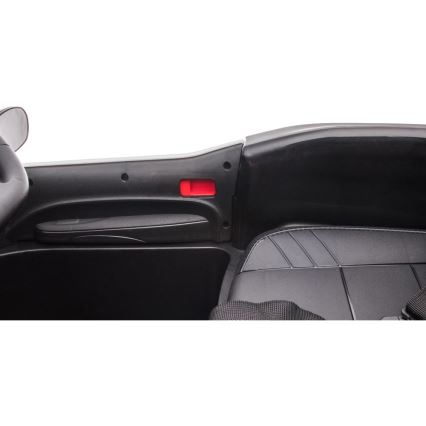 Elektrische auto Dodge Challenger Politieauto 50W/4500 mAh  zwart/wit