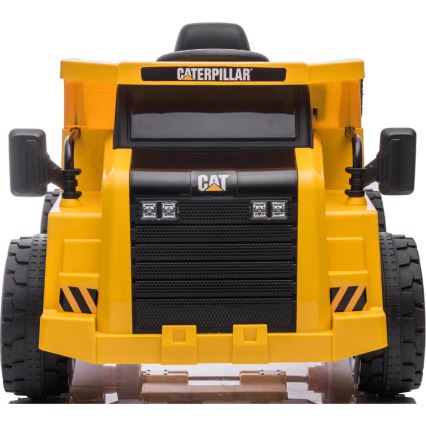 Elektrische speelgoedauto Caterpillar laadschop 60W/4500 mAh geel/zwart