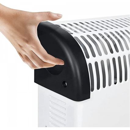 Elektrische convectorkachel 750/1250/2000W thermostaat