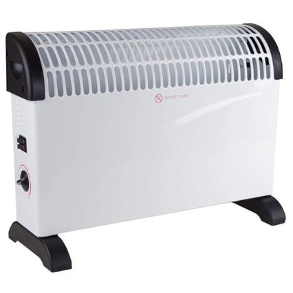 Elektrische convectorkachel 750/1250/2000W thermostaat
