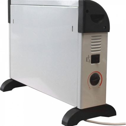 Elektrische convectorkachel 750/1250/2000W thermostaat