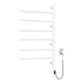 Elektrische draaibare handdoekdroger met thermostaat ARABESQUE 105W 80x49 cm wit