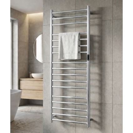 Elektrische handdoekdroger 60x168 cm 285W roestvrij staal
