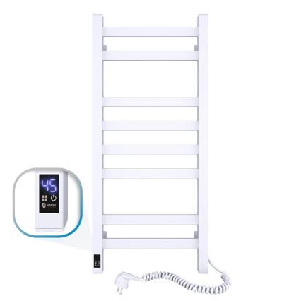 Elektrische handdoekdroger met thermostaat AVANGARD 105 W 80 x 36 cm, wit, rechtse uitvoering