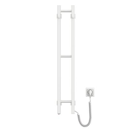 Elektrische handdoekdroger SILOUETTE 59W 101x16 cm wit, rechts