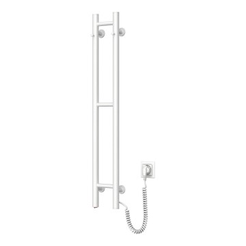Elektrische handdoekhouder SILOUETTE 187W/230V 101,1 cm IP44 wit rechts rond