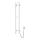 Elektrische handdoekhouder SILOUETTE 187W/230V 101,1 cm IP44 wit rechts rond