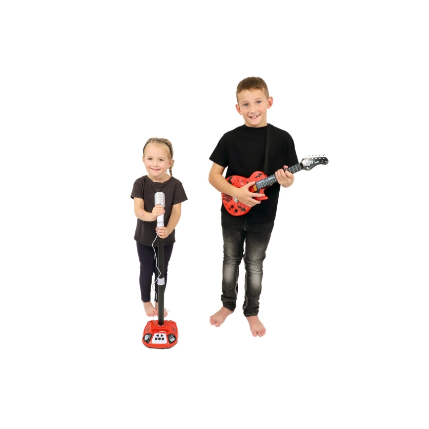 Elektrische kindergitaar ROCK STAR 3xAA