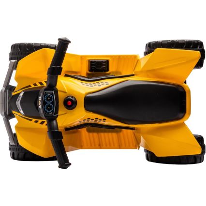 Elektrische quad CAT 30W/4000 mAh geel/zwart