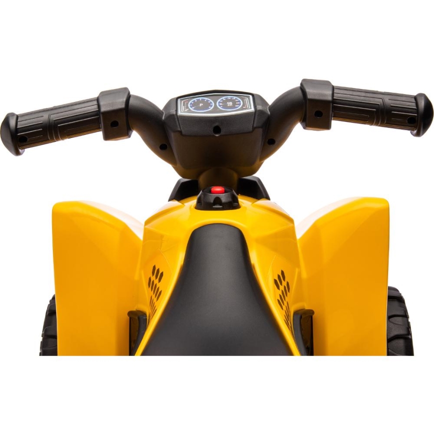 Elektrische quad CAT 30W/4000 mAh geel/zwart