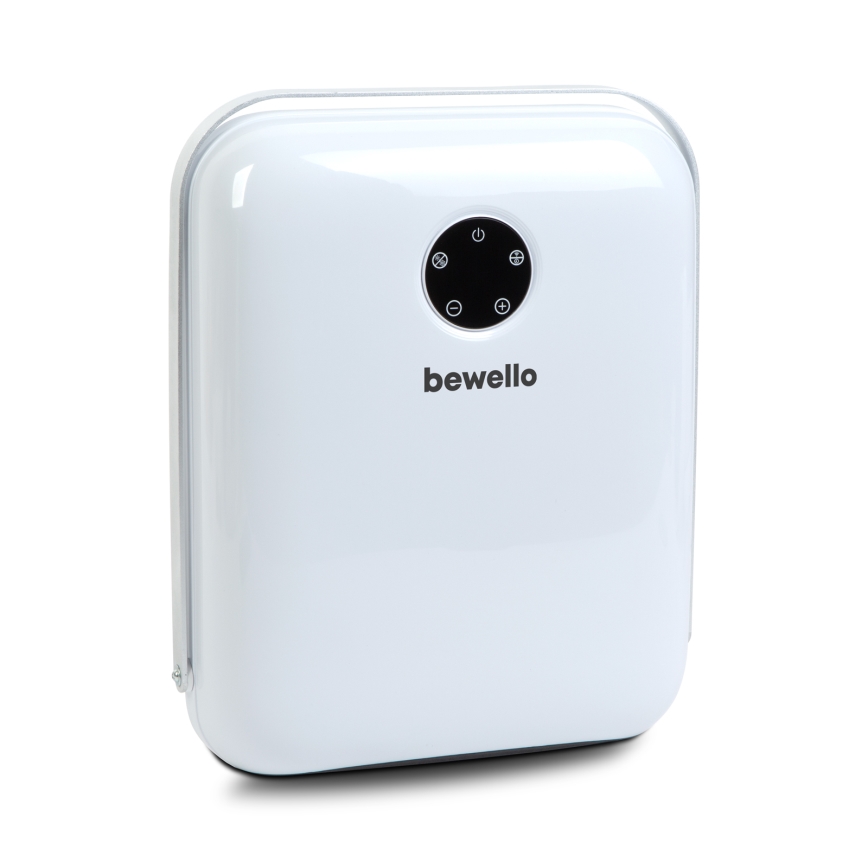 Elektrische wandverwarmer met handdoekhouder 2000W/230V IP22 wit + afstandsbediening