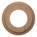 Elhard - Cadre rétro en bois au design simple, bois clair