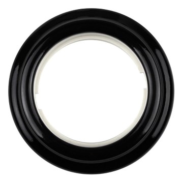 Elhard - Cadre rétro en céramique, design simple, noir