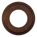 Elhard - Retro houten fotolijst, eenvoudig, donker hout