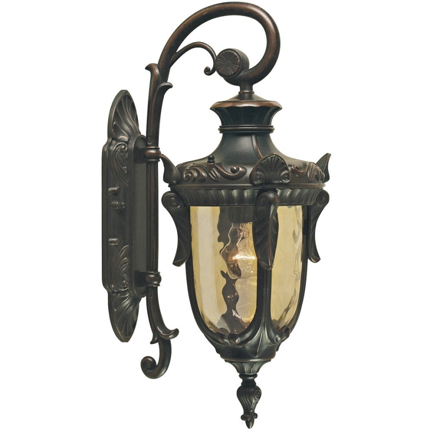 Elstead - Applique murale d'extérieur PHILADELPHIA 1xE27/100W/230V IP44 noir