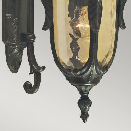 Elstead - Applique murale d'extérieur PHILADELPHIA 1xE27/100W/230V IP44 noir