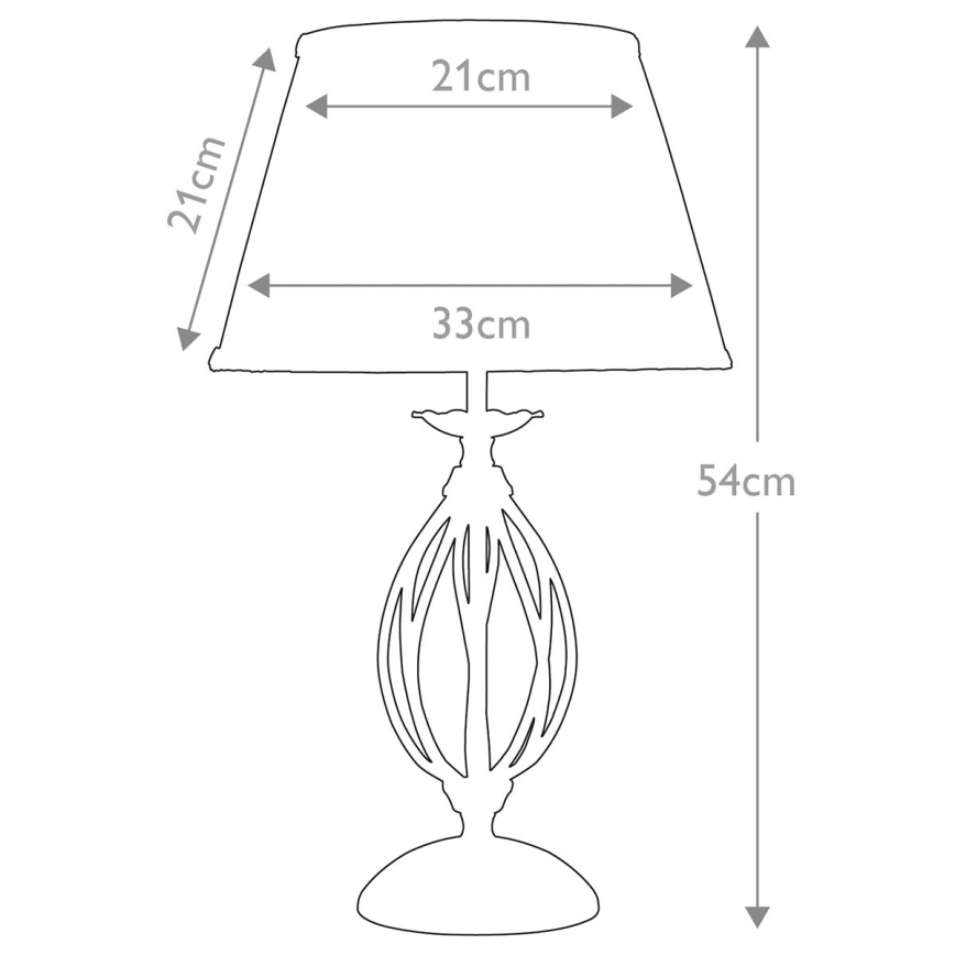 Elstead - Tafellamp ARTISAN 1xE27/60W/230V zwart
