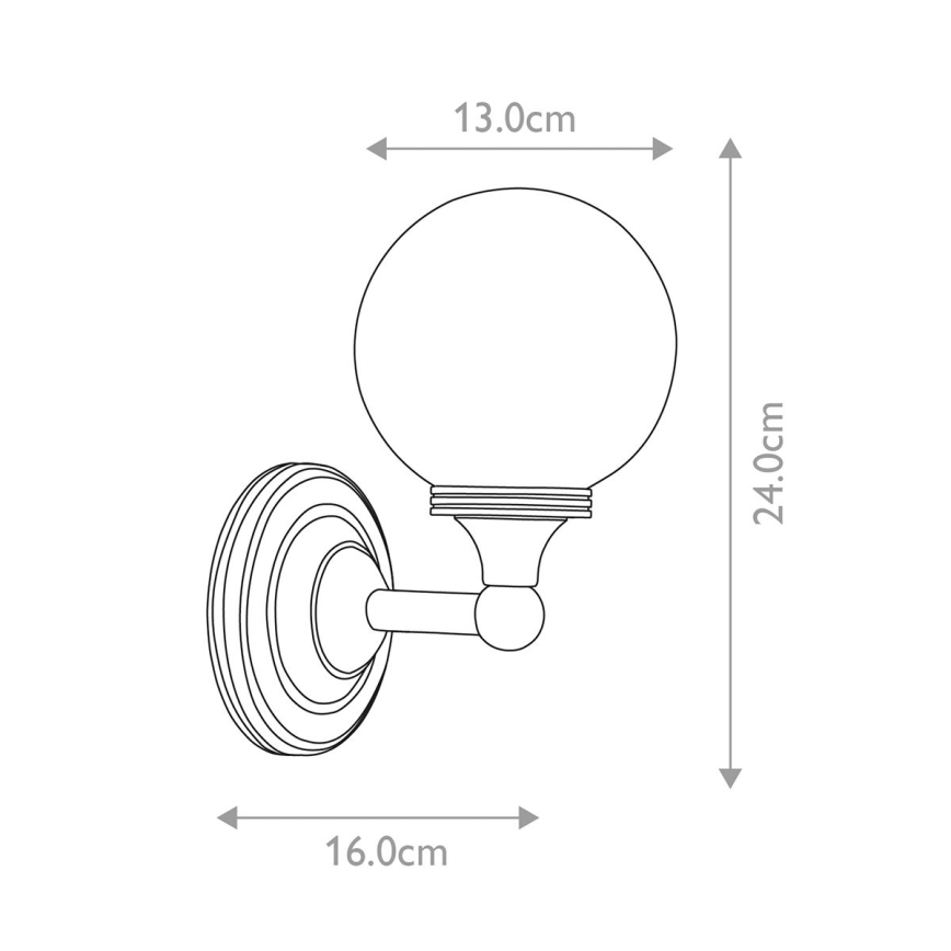 Elstead - LED Badkamer wandlamp AUSTEN 1xG9/3W/230V IP44