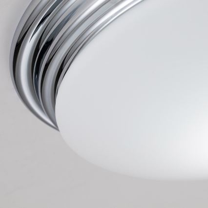 Elstead - LED Badkamer plafondlamp BROMPTON 1xGX53/5,7W/230V IP44 mat chroom