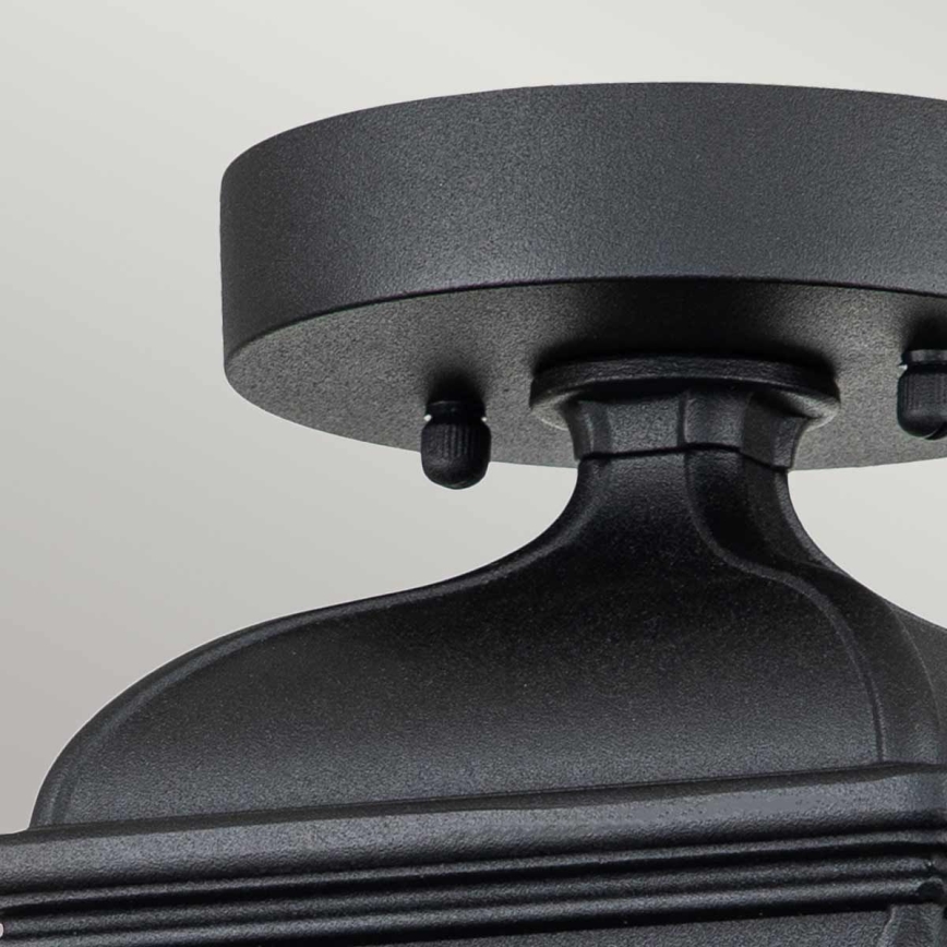 Elstead - Buitenplafondlamp BAYVIEW 1xE27/60W/230V IP44 zwart