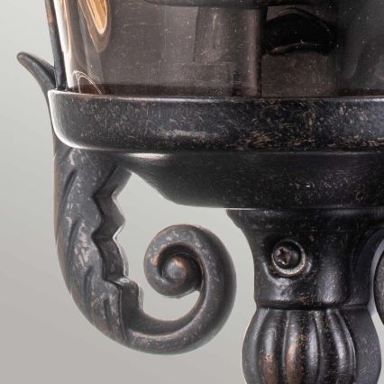 Elstead - Buitenwandlamp BALTIMORE 1xE27/60W/230V IP44 bronskleurig