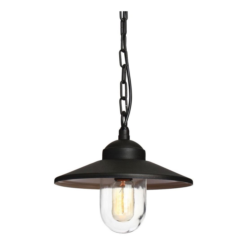 Elstead - Buitenhanglamp aan ketting KLAMPENBORG 1xE27/60W/230V IP44