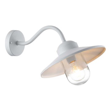 Elstead - Buitenwandlamp KLAMPENBORG 1xE27/60W/230V IP44 wit