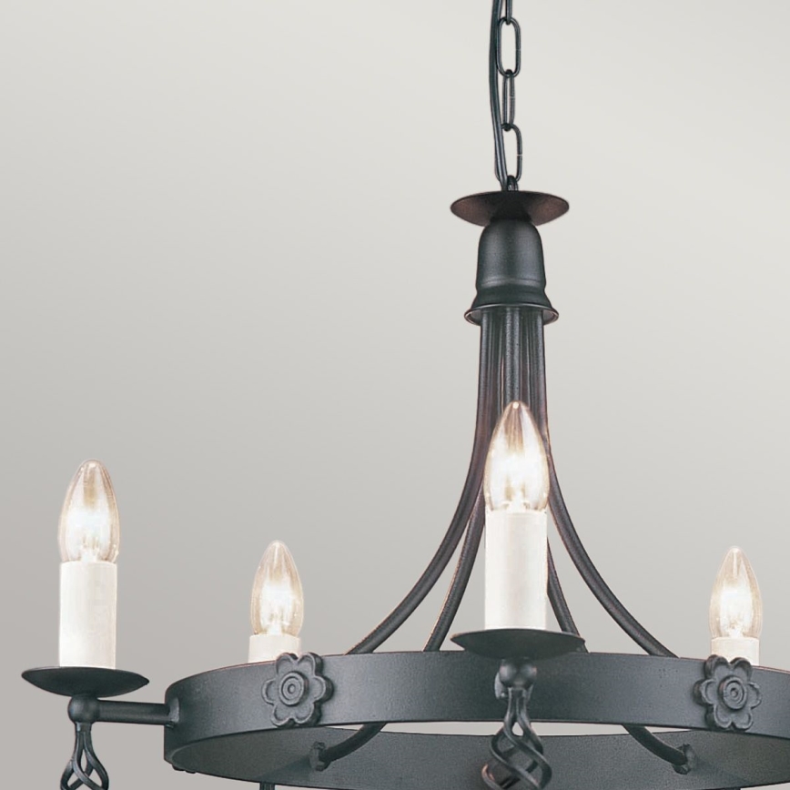 Elstead - Hanglamp aan een ketting BELFRY 5xE14/60W/230V