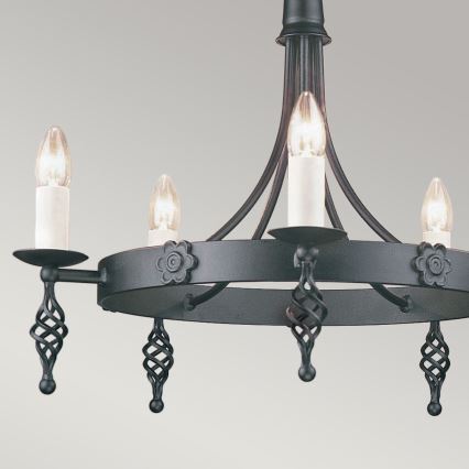 Elstead - Hanglamp aan een ketting BELFRY 5xE14/60W/230V