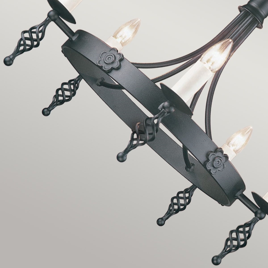 Elstead - Hanglamp aan een ketting BELFRY 5xE14/60W/230V