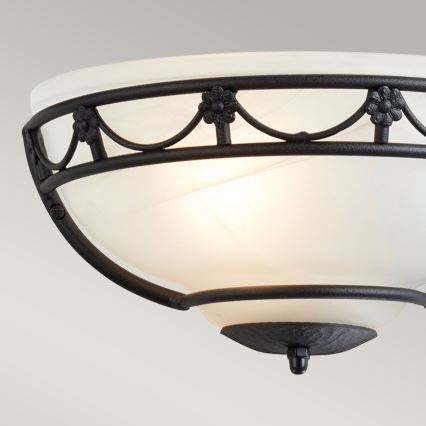 Elstead - Wandlamp CARISBROOKE 1xE27/60W/230V