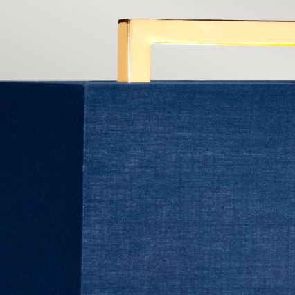 Elstead - Tafellamp CROSS 1xE27/60W/230V goud/blauw