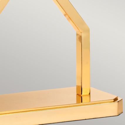 Elstead - Tafellamp CROSS 1xE27/60W/230V goud/blauw