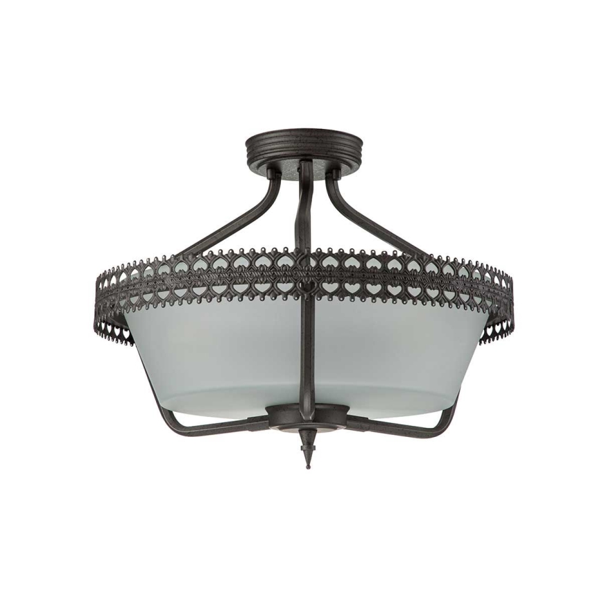 Elstead - Bevestigde hanglamp CROWN 3xE27/60W/230V