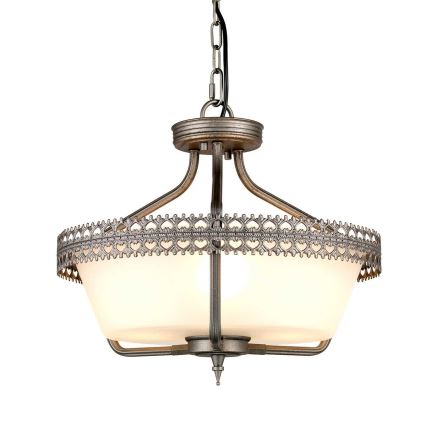 Elstead - Bevestigde hanglamp CROWN 3xE27/60W/230V
