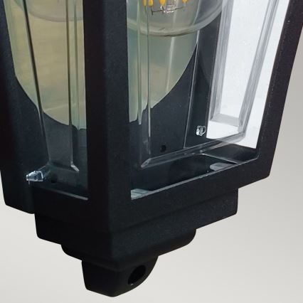 Elstead - Applique murale d'extérieur DECO LANE 1xE27/60W/230V IP44 noire